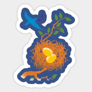 Foward SL_nest egg3 Sticker